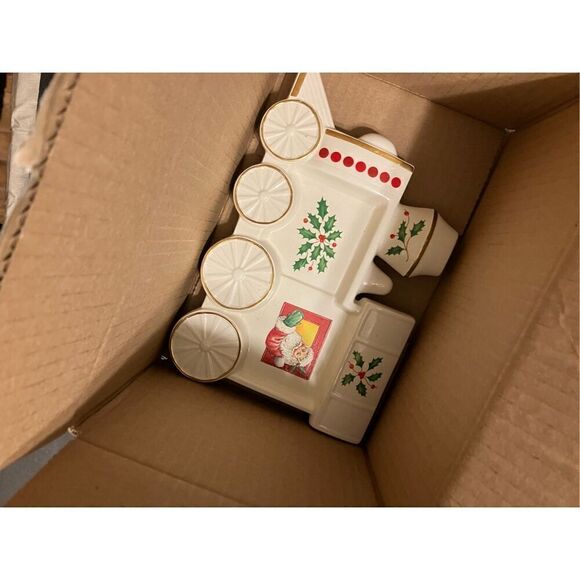 Lenox Porcelain Holiday Santa Dish - Picture 5 of 7